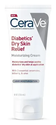 CeraVe Diabetics Dry Skin Relief Moisturizing Cream