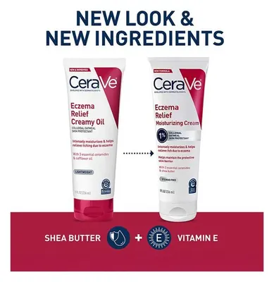 CeraVe Eczema Relief Moisturizing Cream, image 6