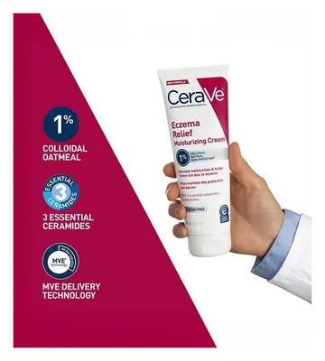 CeraVe Eczema Relief Moisturizing Cream, image 5