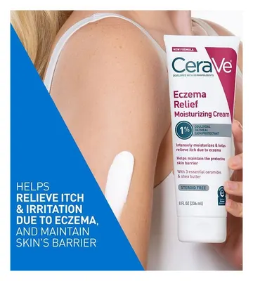 CeraVe Eczema Relief Moisturizing Cream, image 2