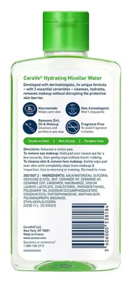 CeraVe Hydrating Micellar Water, image 2