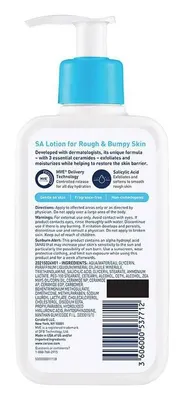 CeraVe SA Lotion for Rough & Bumpy Skin, image 2