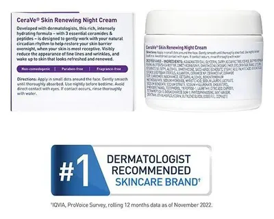 CeraVe Skin Renewing Night Cream, image 5