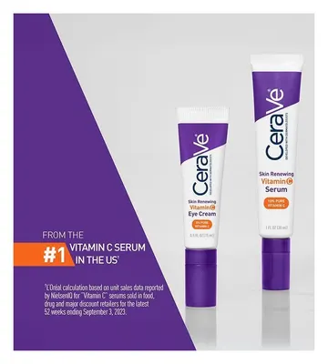 CeraVe Skin Renewing Vitamin C Eye Cream, image 2