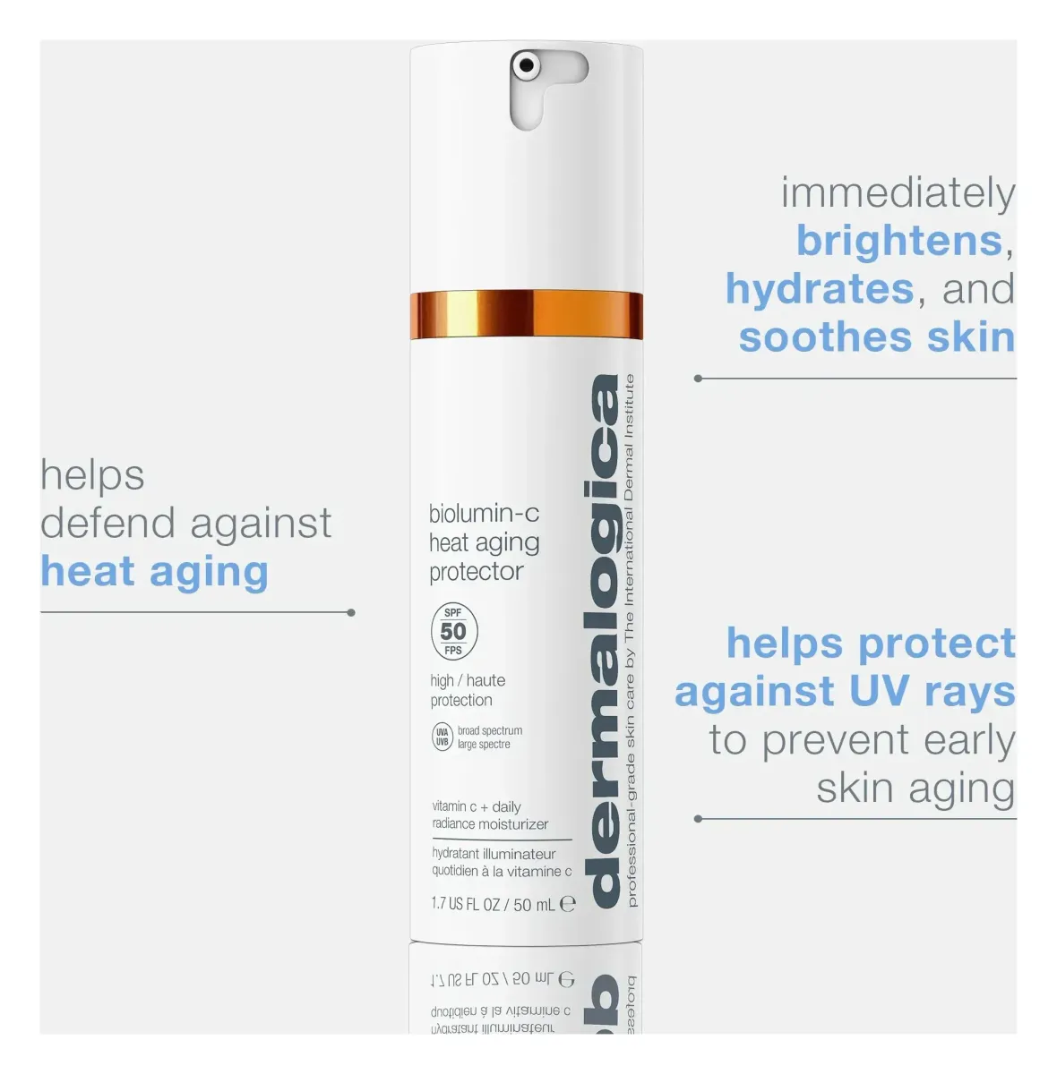 Dermalogica biolumin-c heat aging protector spf50