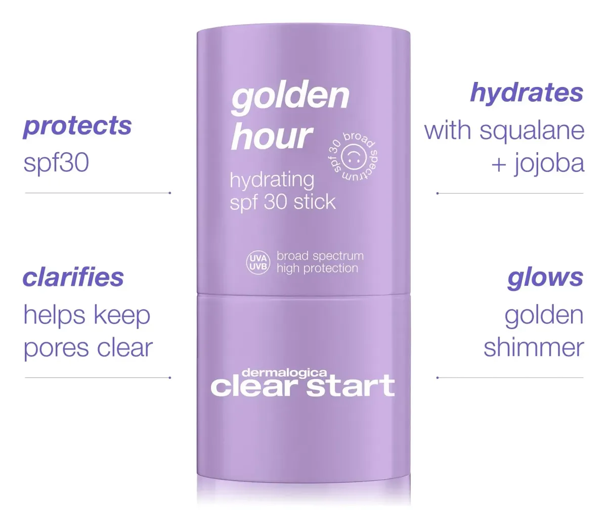 Dermalogica golden hour hydrating spf30 stick