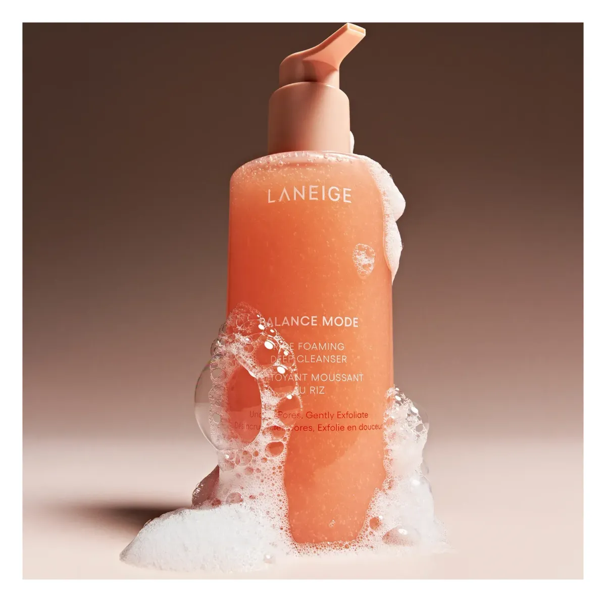 Laneige Balance Mode Rice Foaming Deep Cleanser