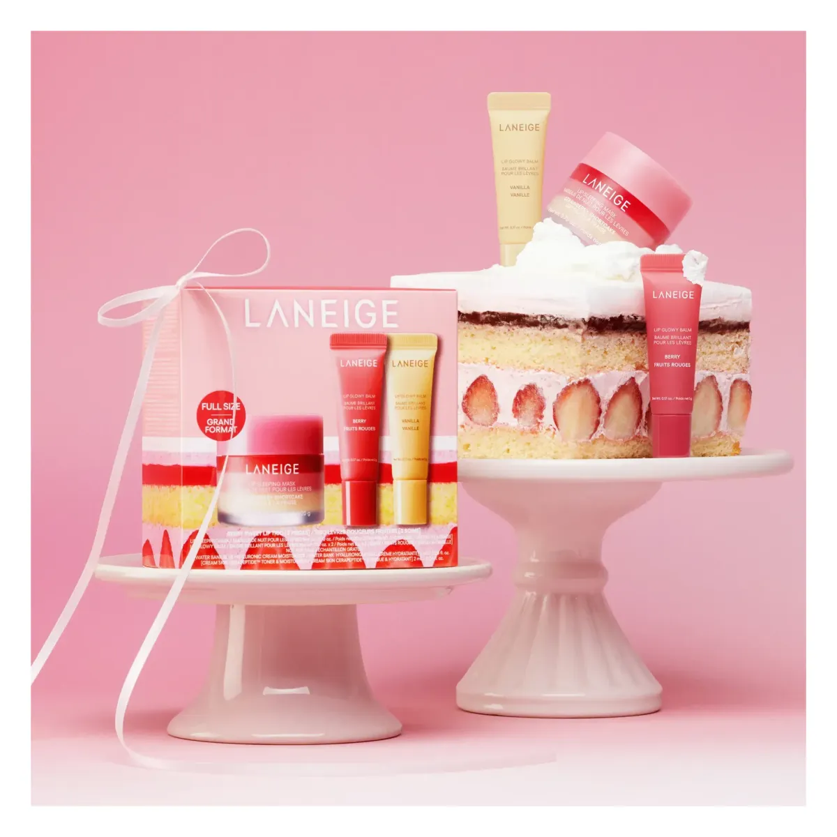 Laneige Berry Sweet Lip Trio