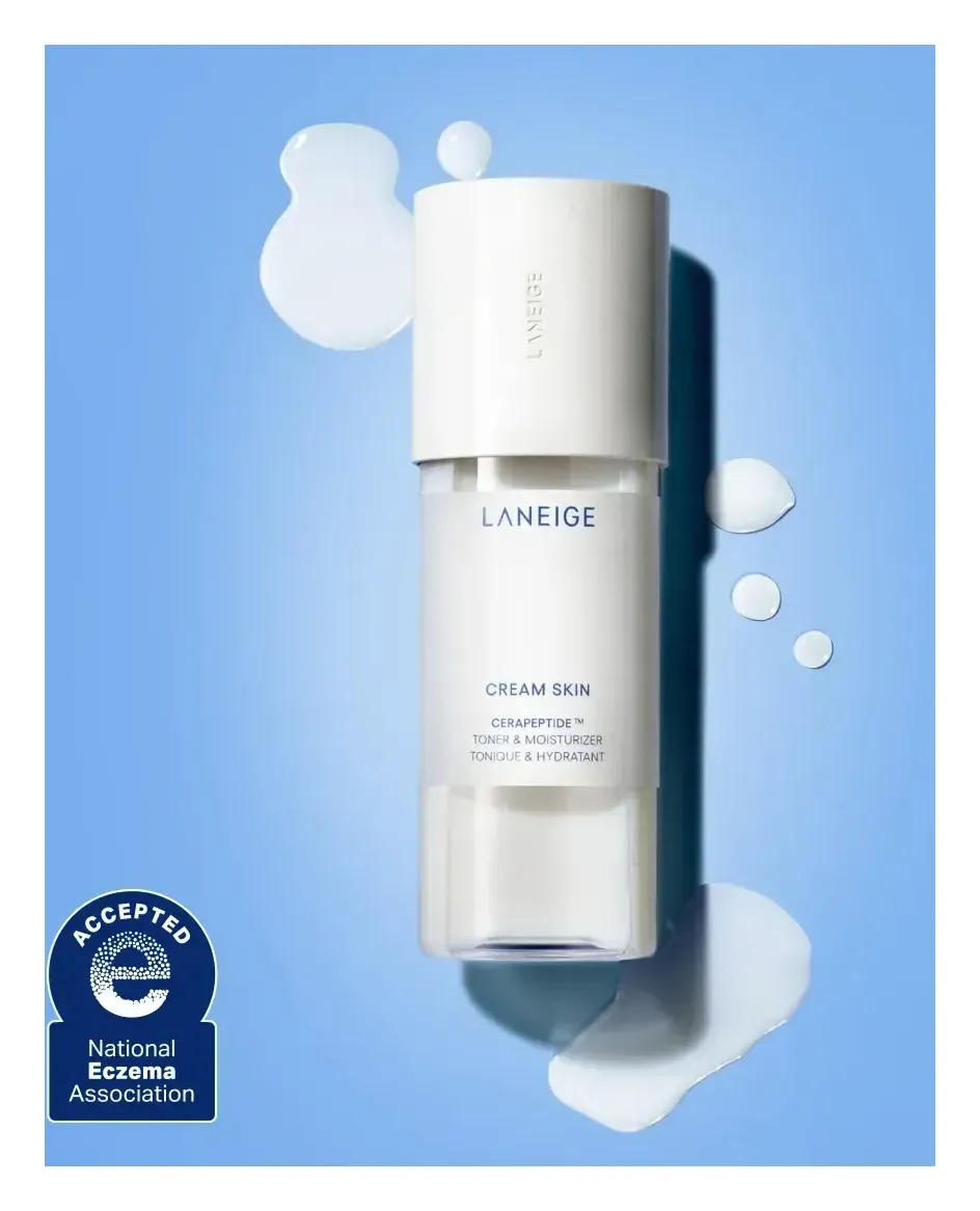Laneige Cream Skin Milky Toner with Ceramides & Peptides for Nourishing Hydration