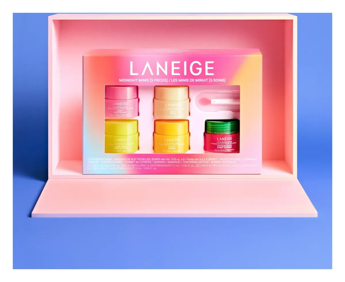 Laneige Midnight Minis Hydrating Lip Sleeping Mask Treatment 5 pc. Gift Set